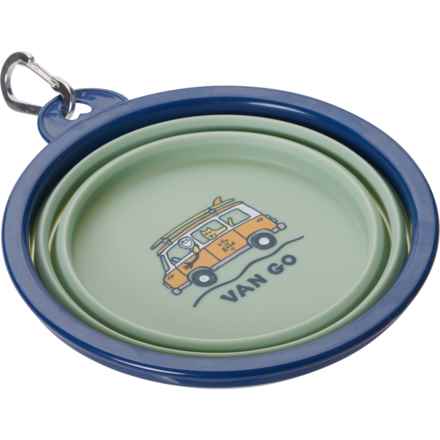Life is Good® Collapsible Travel Bowl - 34 oz. in Sage