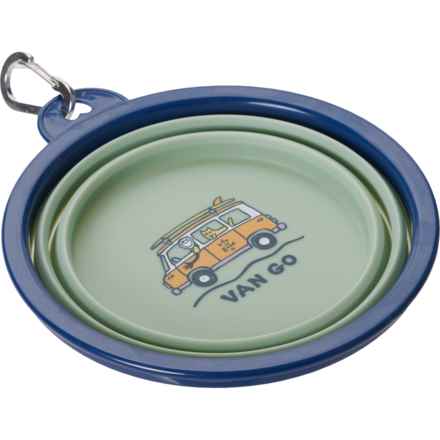 Life is Good® Collapsible Travel Dog Bowl - 34 oz. in Van