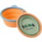 6RRKR_2 Life is Good® Collapsible Travel Pet Bowls - 2-Pack, 34 oz.