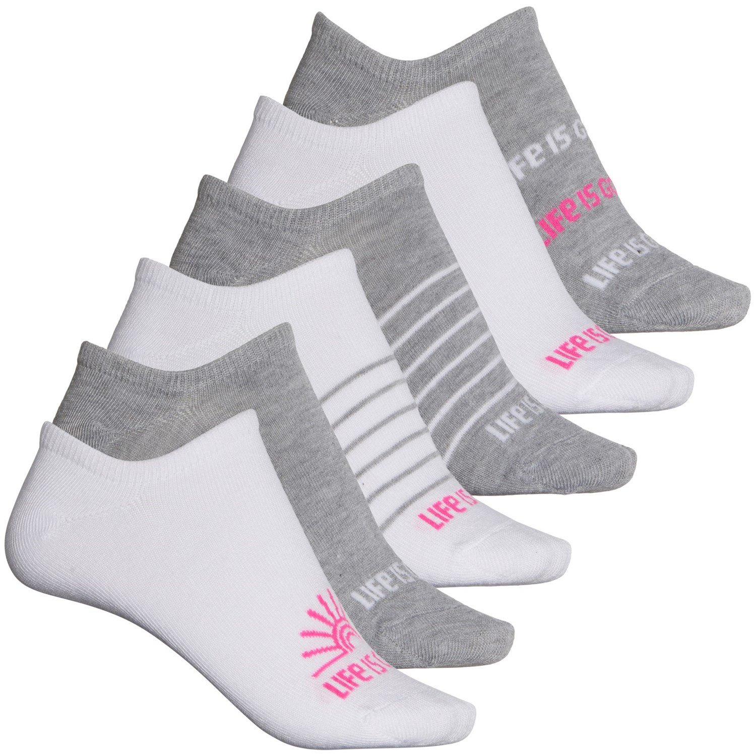Life is good® Comfort Cuff Liner Socks (For Women) - Save 46%
