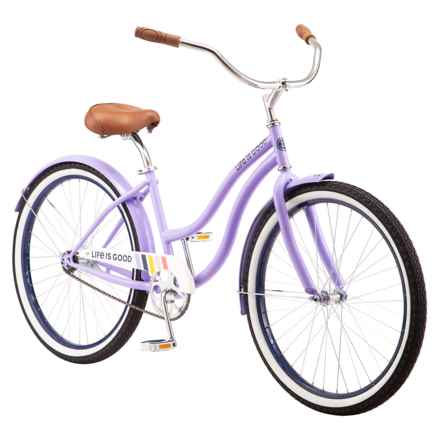 Life is good® Cruiser Bike - 26” (For Women) in Light Purple