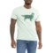 Life is Good® Dad's Best Friend Crusher T-Shirt - Short Sleeve in Sage Green