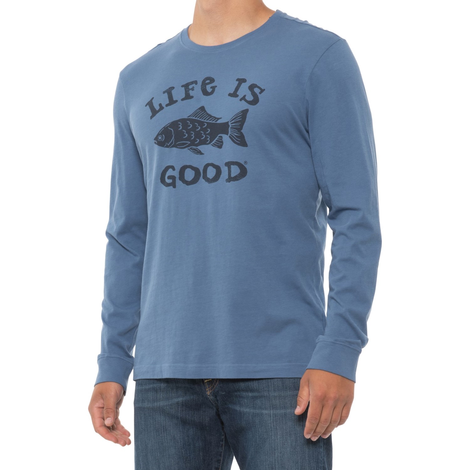 Life is good® Fish Graphic T-Shirt (For 
