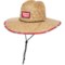 Life is Good® Good Vibes Straw Hat (For Men) in Red