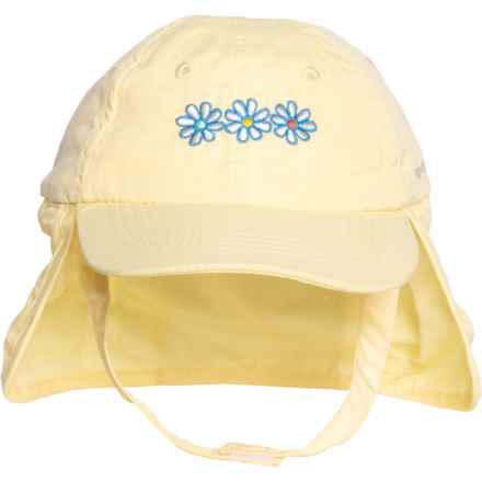 Life is Good® Graphic Sun Cap - UPF 50+ (For Toddler Girls) in Yellow