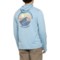 Life is Good® Happiness Sunset Active Hooded Shirt - UPF 50+, Long Sleeve in Cool Blue