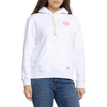 Life is Good® Heart Graphic Hoodie in Cloud White