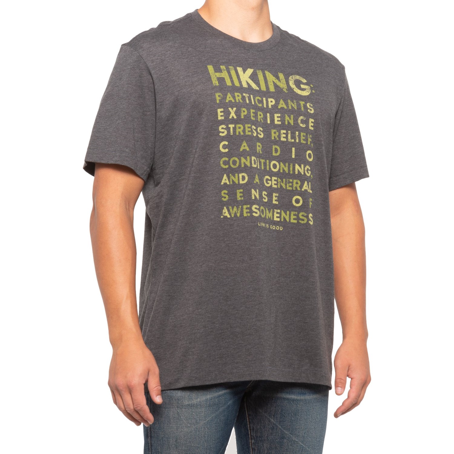 life is good hiking shirt