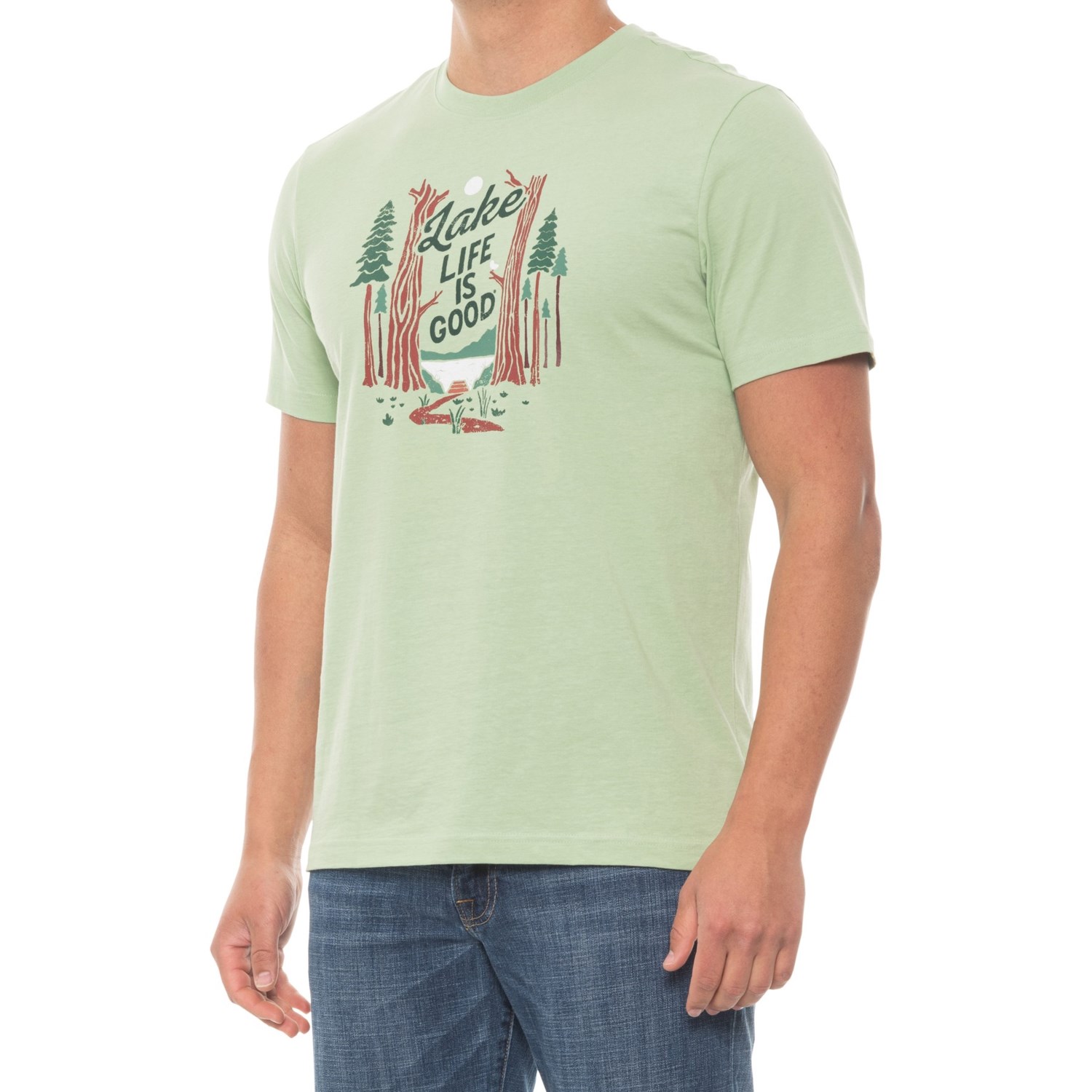Life is good® Lake Life Woods Dock TShirt Short Sleeve Save 40