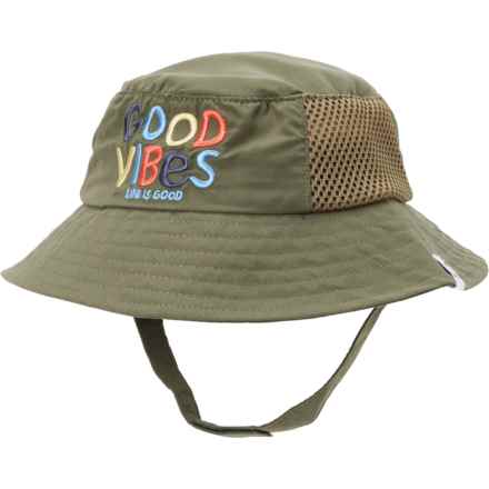 Life is Good® Lazy River Bucket Hat - UPF 50+ (For Toddler Boys) in Olive