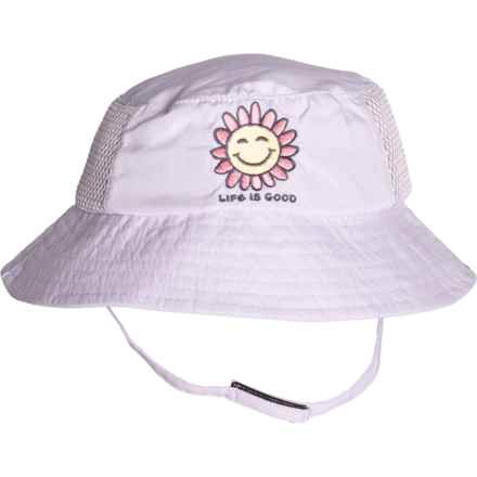 Life is Good® Lazy River Bucket Hat - UPF 50+ (For Toddler Girls) in Lilac Ice