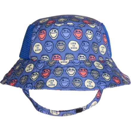 Life is Good® Lazy River Bucket Hat - UPF 50+ (For Toddlers) in Pacific Blue
