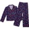 Life is Good® Little Boys Notched Collar Pajamas - Long Sleeve in Pantone/Deep Purple