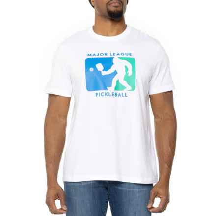 Life is Good® Major League Pickleball Classic T-Shirt - Short Sleeve in Cloud White
