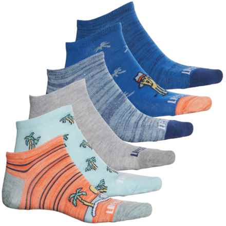 Life is good® Pattern Socks - 6-Pack, Crew (For Men) in Blue