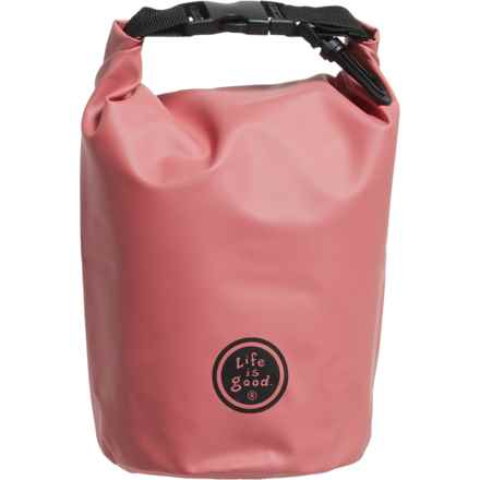 Life is Good® PVC 3 L Dry Bag - Waterproof in Coral