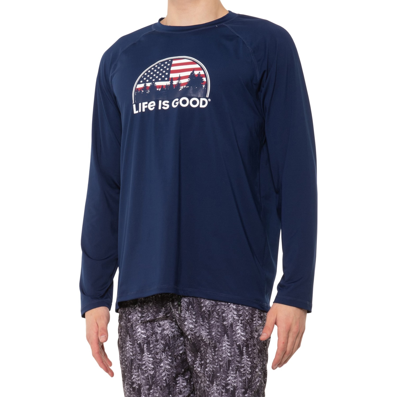 Life is good® Scenic Flag Sun Shirt 
