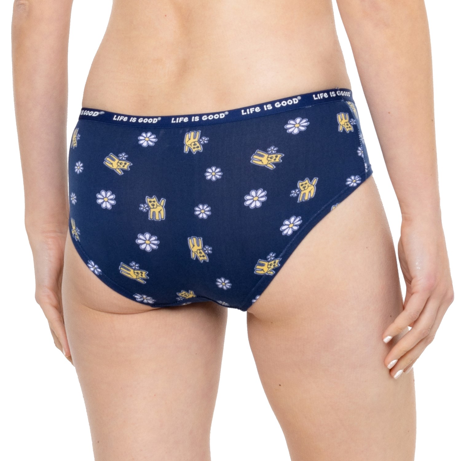  Life is Good Girls' Underwear - Casual Stretch Hipster