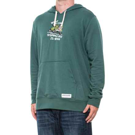 Life is good® Strange Trip It’s Been French Terry Hoodie in Spruce Green