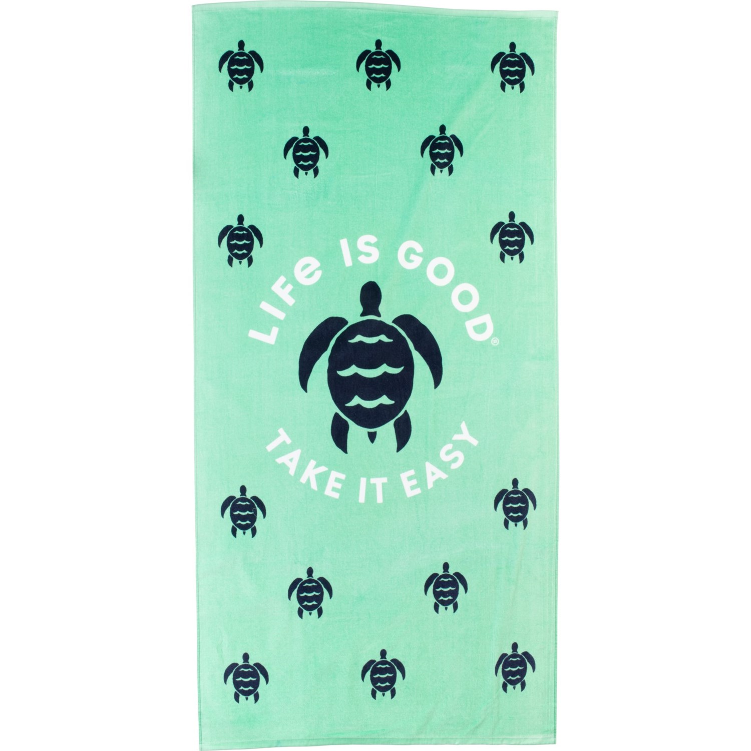 Life is good® Take It Easy Turtle Beach Towel 370 gsm, 36x68” Save 32