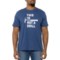 Life is Good® This Is Not a Drill Classic T-Shirt - Short Sleeve in Darkest Blue