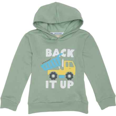 Life is Good® Toddler Boys Dump Truck Graphic Hoodie in Green
