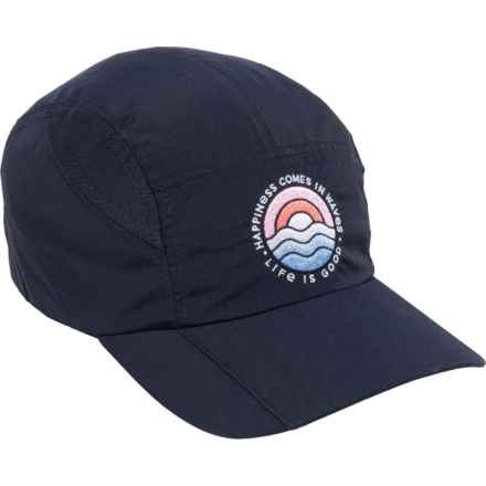 Life is Good® Waves Alpine Trek Hat - UPF 50+ (For Women) in Navy