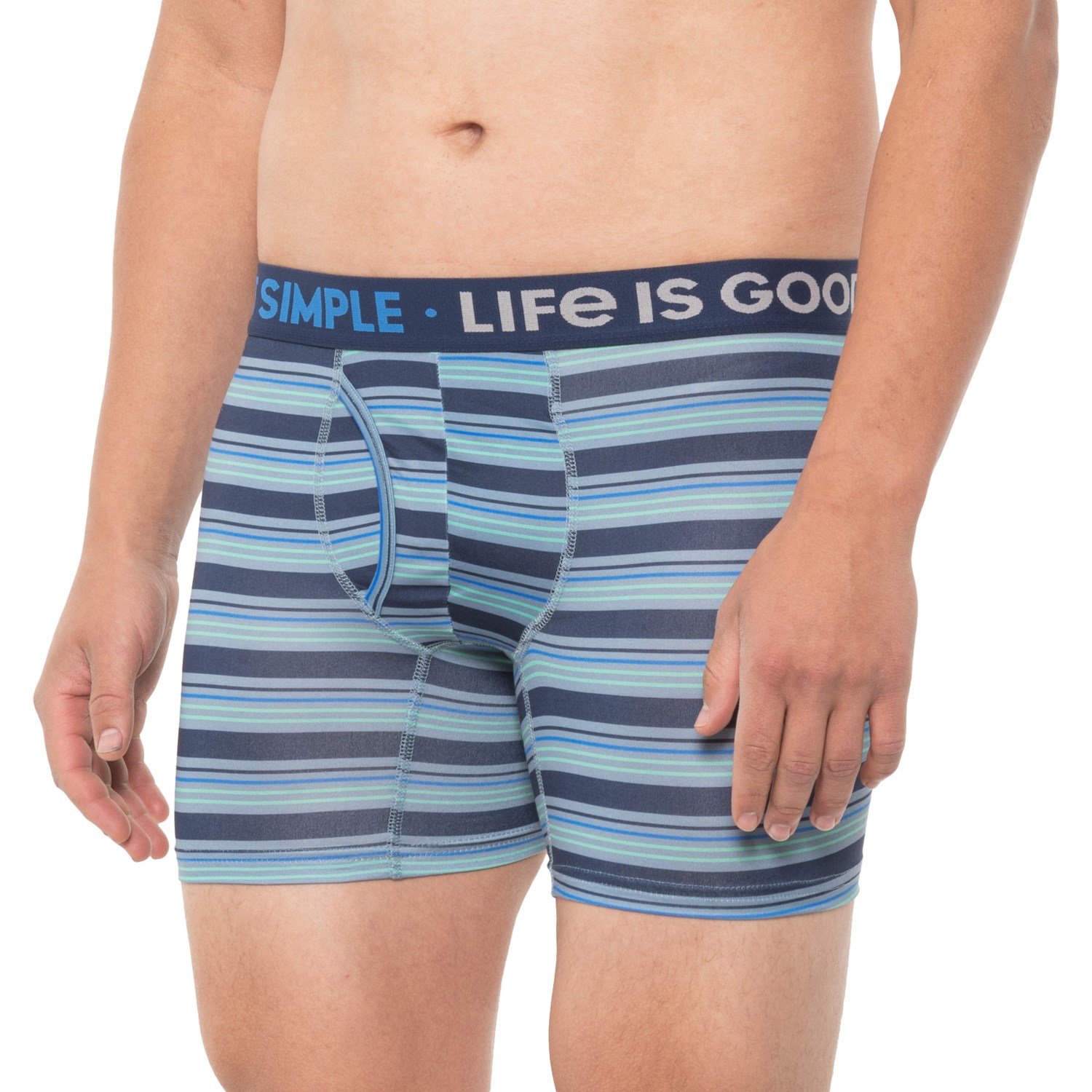 LIFE IS GOOD Woven Boxer Briefs (For Men) Save 45