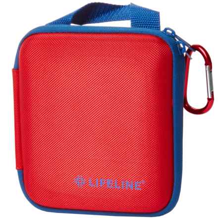 Lifeline Medium Hard-Shell First Aid Kit - 53-Piece in Red
