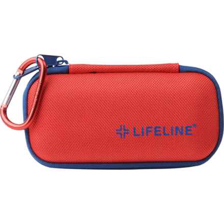 Lifeline Small Hard Shell First Aid Kit - 30-Piece in Red