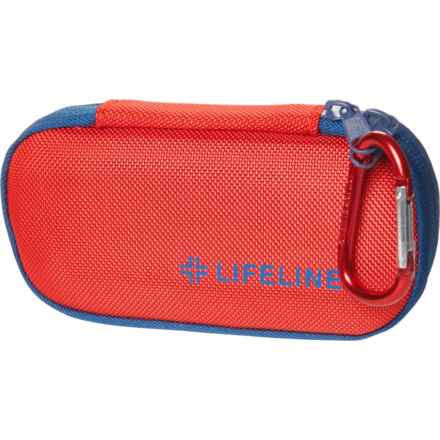Lifeline Small Hard Shell First Aid Kit - 30-Piece in Red