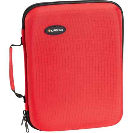 Lifeline Team Sports Trainer First Aid Kit - 65-Piece in Red