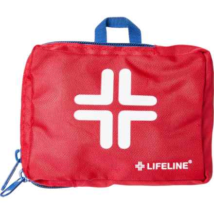 Lifeline Trail Light Day Hiker First Aid Kit - 57-Piece in Red
