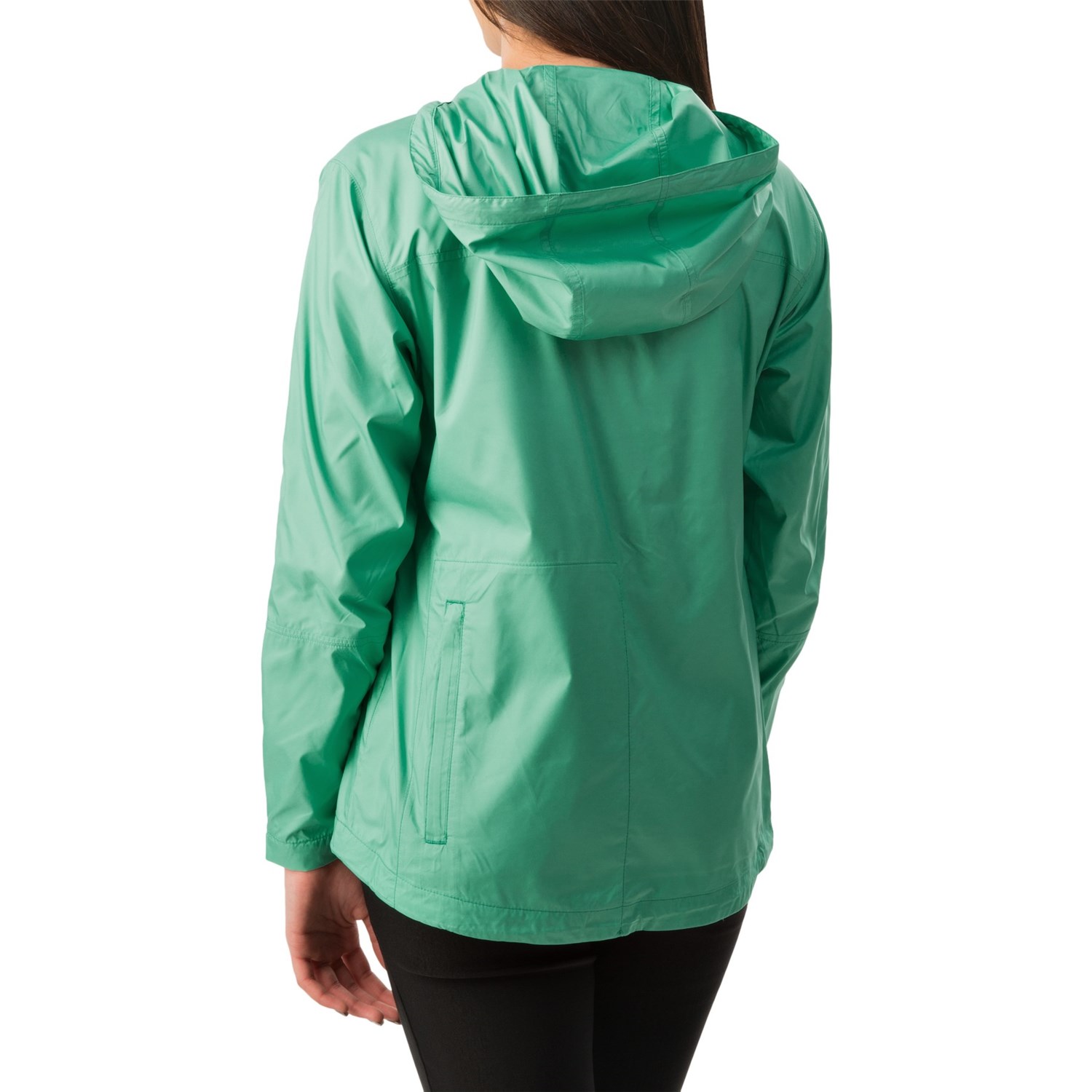 Lightweight Solid Hooded Pullover Jacket (For Women) - Save 79%