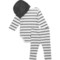 4GCDT_2 LILA AND JACK Infant Boys Baby Bodysuit, Pants and Hat - 3-Piece, Long Sleeve