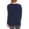 431JT_2 Lilla P Loose-Knit Slub Tunic Shirt - Scoop Neck, Long Sleeve (For Women)