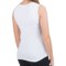 8671T_2 Lilla P Seamed Scoop Tank Top (For Women)