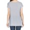 245AX_2 Lilla P Soft-Draped Swing Shirt - Short Sleeve (For Women)