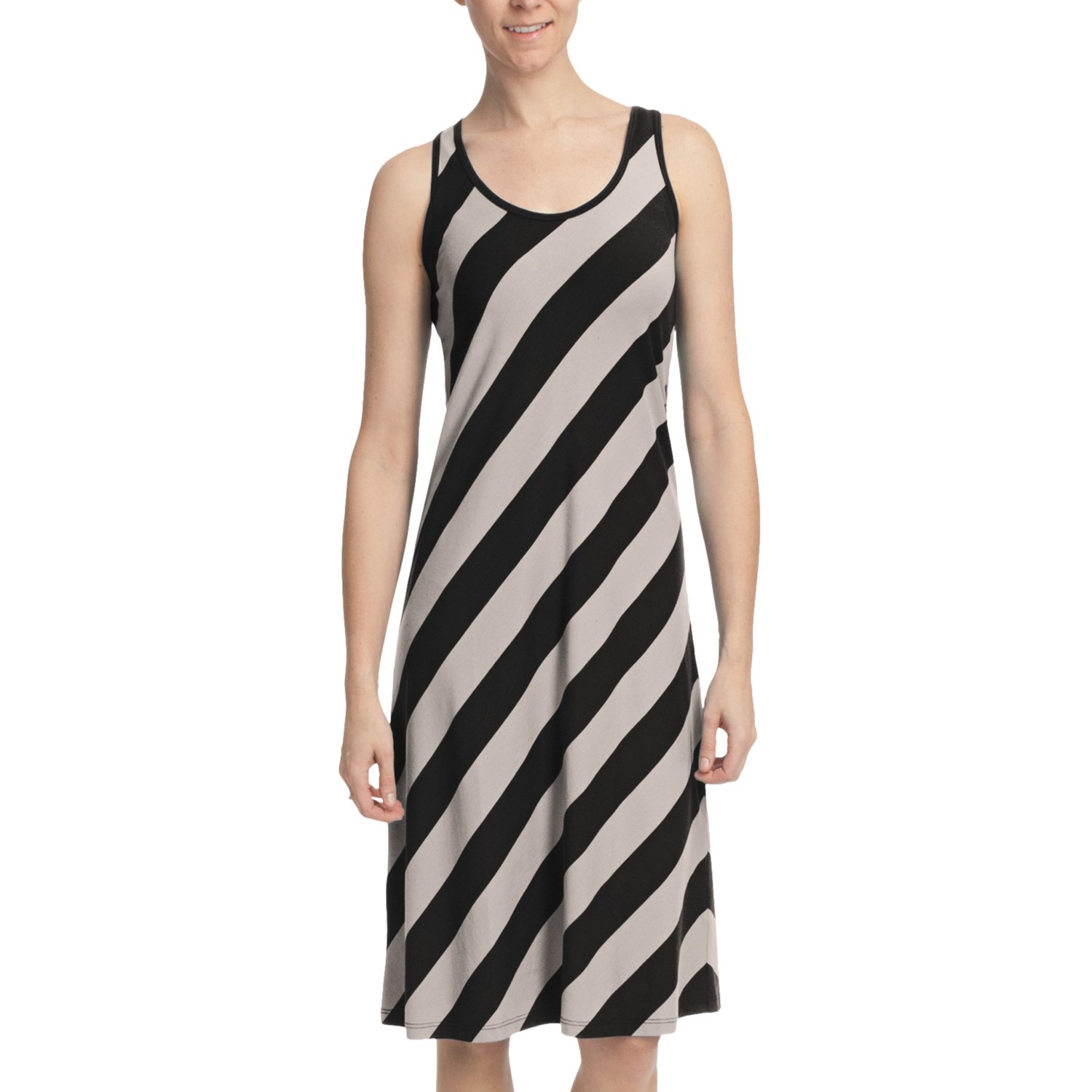 Lilla P Stretch Stripe Tank Dress (For Women) 5686P