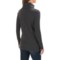 265JF_2 Lilla P Waffled Cowl Neck Tunic Sweater (For Women)