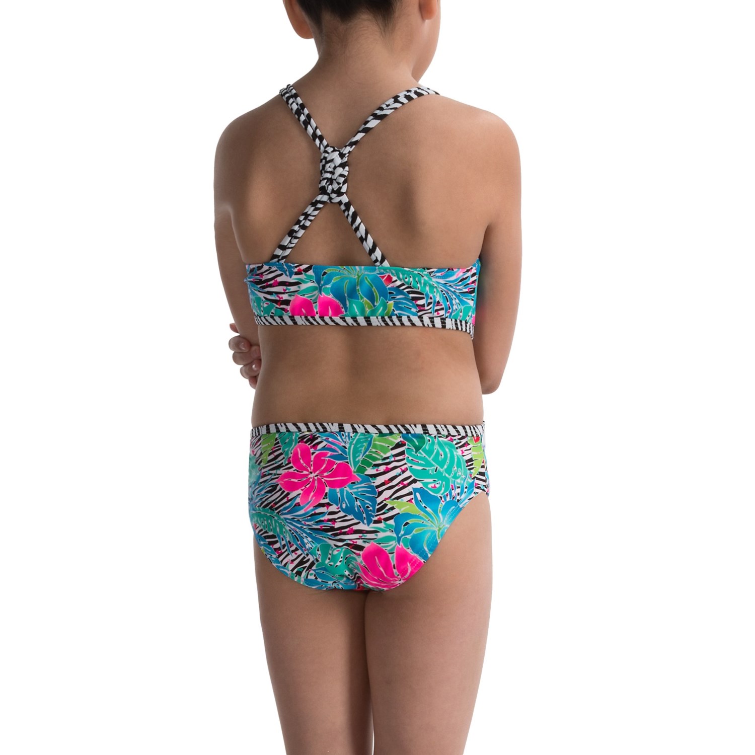 Limited Too Floral Cutout One-Piece Swimsuit (For Big Girls) - Save 76%