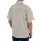 8151P_2 Linea Rosso Silk Blend Basic Weave Shirt - Short Sleeve (For Men)