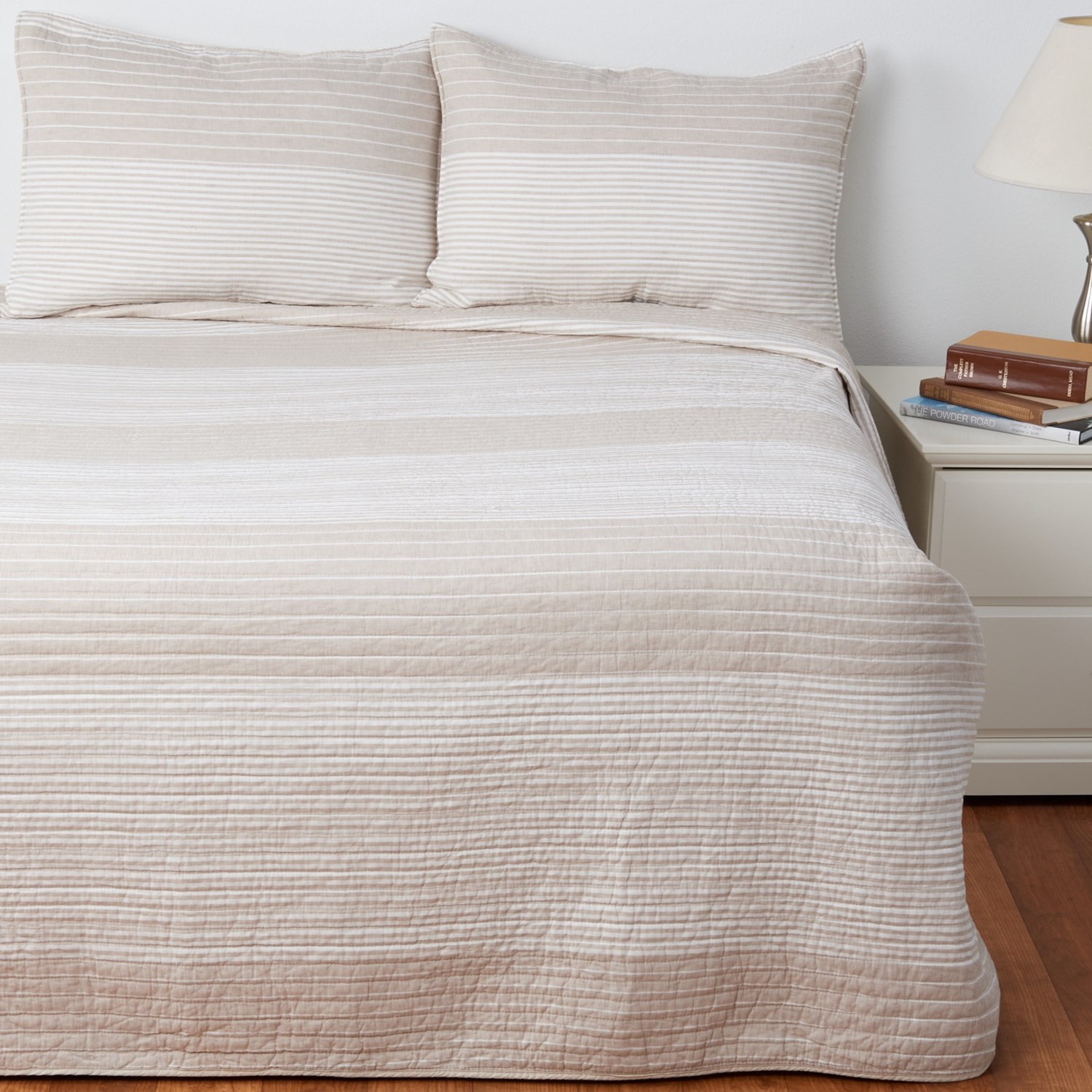 LinensNThings Quilt Set King, PeyoteNatural Save 40