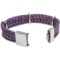7801H_2 Link Up Woven Leather Bracelet - Four Strand (For Men)