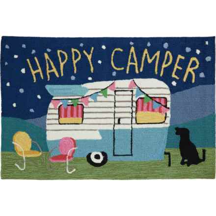Liora Manne Happy Camper Indoor-Outdoor Scatter Rug - 24x36”, Multi in Multi