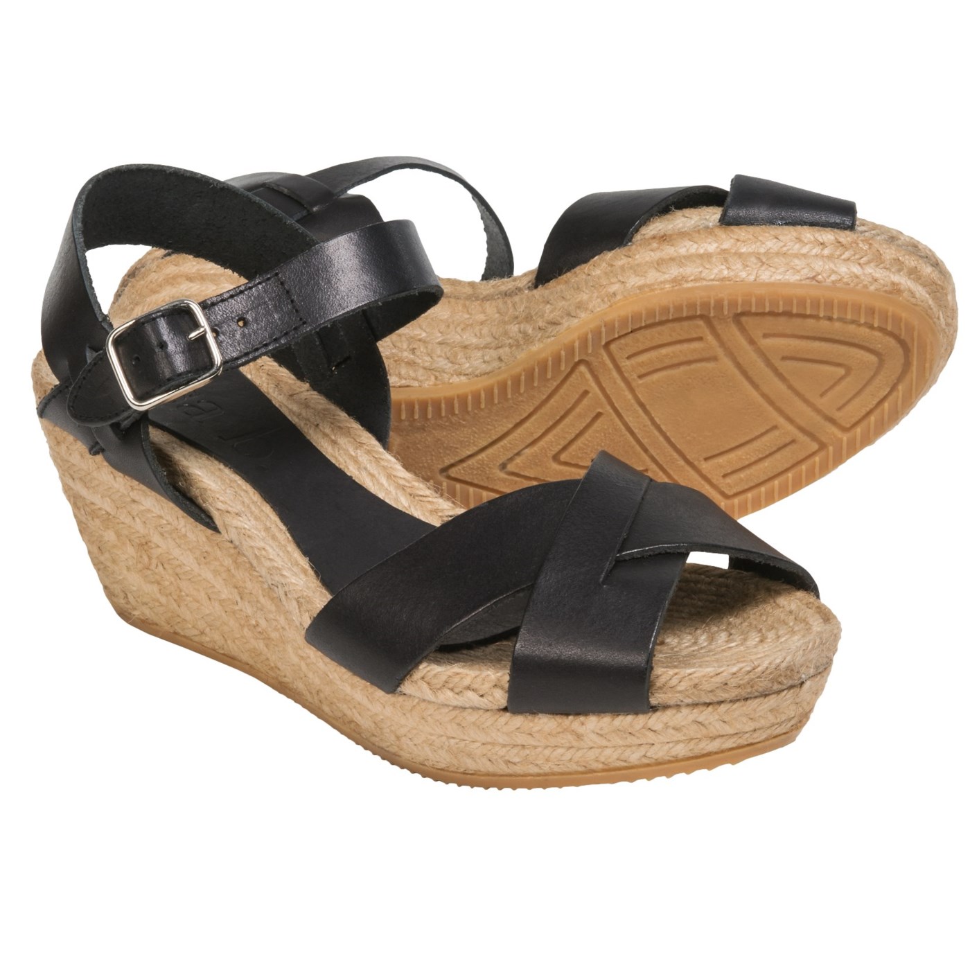 lisa b. Criss Cross Espadrille Sandals (For Women) 6629N 76