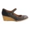 6629U_3 lisa b. Lisa B. and Co. Suede Wedge Shoes - Mary Janes (For Women)