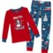 Little Blue House by Hatley Boys Rockin’ Holidays Pajamas - Long Sleeve in Multi