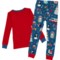 5MMDP_2 Little Blue House by Hatley Boys Rockin’ Holidays Pajamas - Long Sleeve