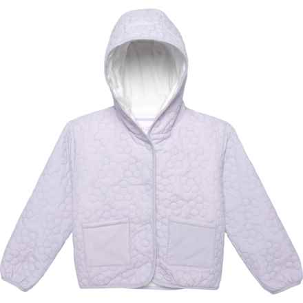 LIV & LOTTIE Big Girls Hooded Lightweight Jacket - Insulated in Lavender